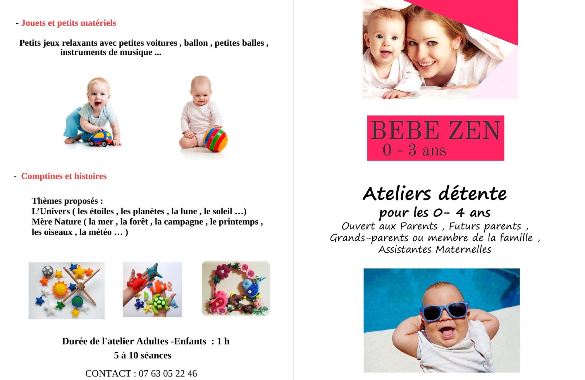 (11) Livret BEBE ZEN 1